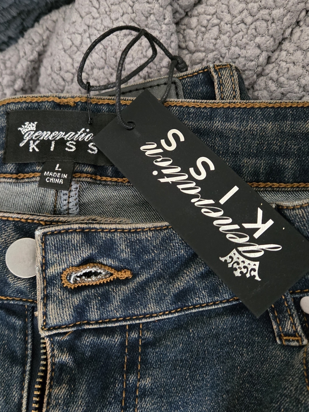 Dolls Kill Blue Denim Jeans
